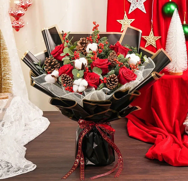 Merry Berry Flowers Bliss Arrangement - Blooms of Paradise Cambridge