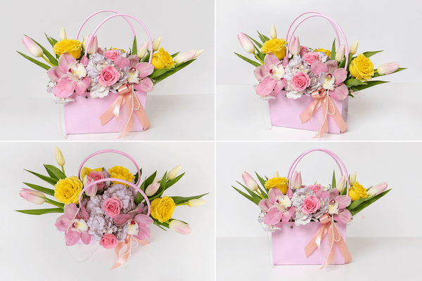 My Princess Handbag Bouquet - Cambridge Flowers & Co.