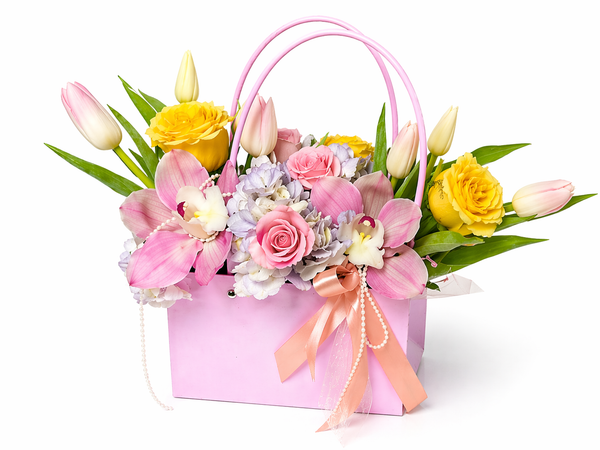 My Princess Handbag Bouquet - Cambridge Flowers & Co.