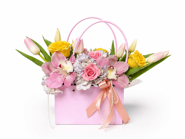My Princess Handbag Bouquet - Cambridge Flowers & Co.