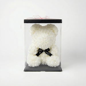 Red Rose Bear - Cambridge Flowers & Co.