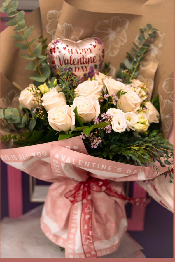 White Valentine’s - Blooms of Paradise Cambridge