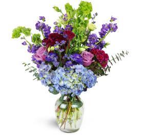 Elegant European Terrace Vase Arrangement with Blooms Of Paradise flowers for any occasion