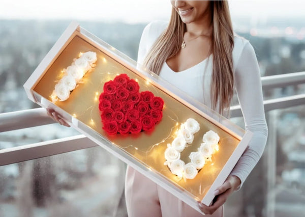 Grande I Love You Box - Blooms of Paradise