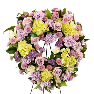 Grandeur Heart Wreath - Blooms of Paradise