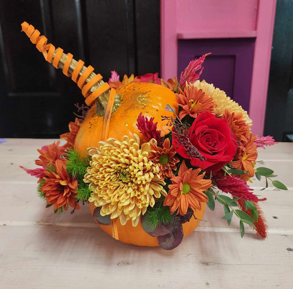 Hello Pumpkin Bouquet - Blooms of Paradise Cambridge