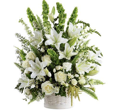 Sympathy Flowers In Our Thoughts Sympathy and Funeral Flowers Blooms Of Paradise2