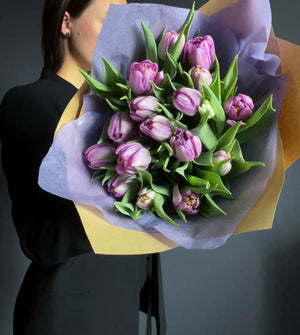 Lavender Tulips - Blooms of Paradise
