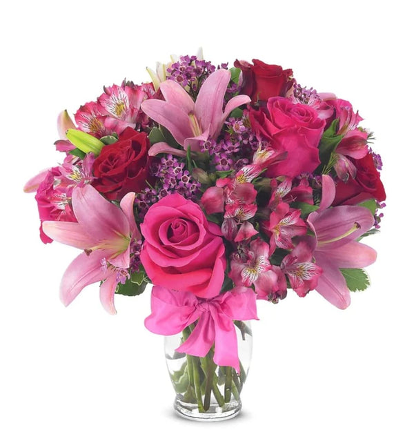 Rose & Lily Celebration - Blooms of Paradise