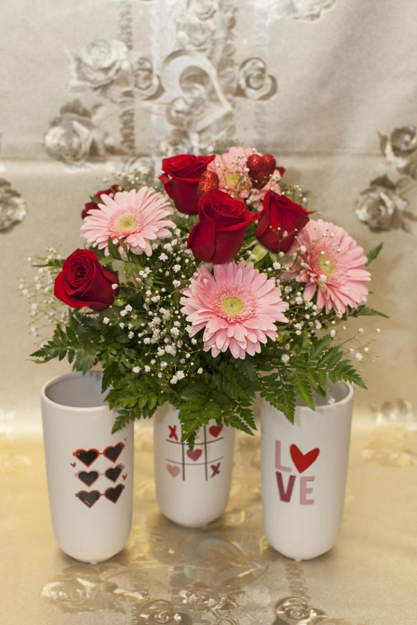 Xoxo Love vase - Blooms of Paradise